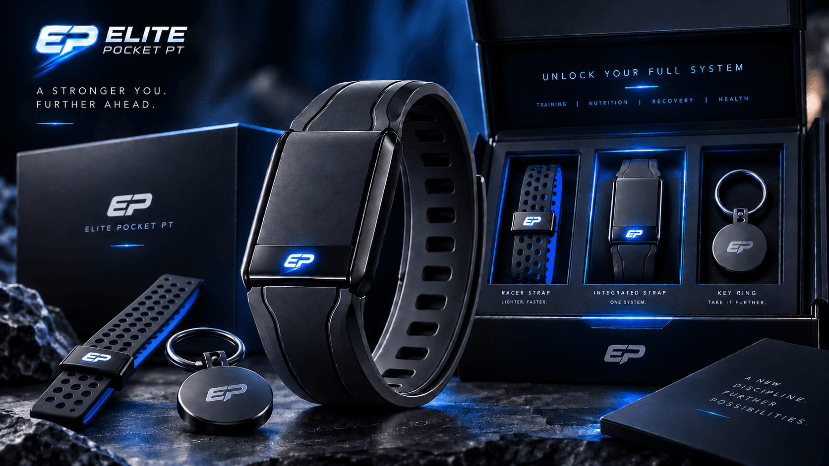 Elite Band wearable and premium presentation box