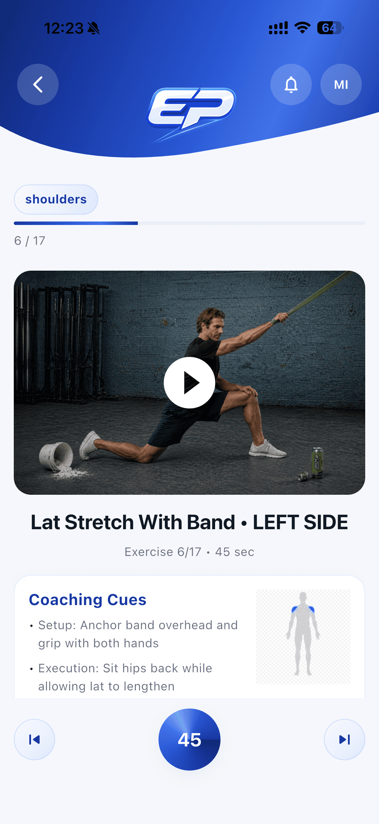 Elite Pocket PT mobility flow player