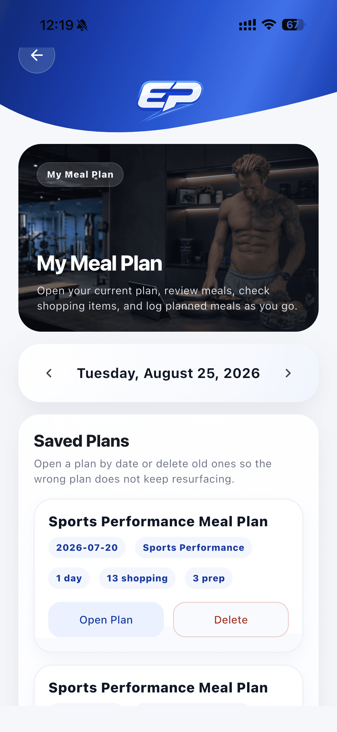 Personalised Elite Pocket PT meal plan